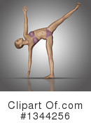 Yoga Clipart #1344256 by KJ Pargeter