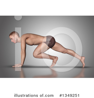 Royalty-Free (RF) Yoga Clipart Illustration by KJ Pargeter - Stock Sample #1349251