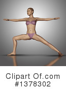 Yoga Clipart #1378302 by KJ Pargeter