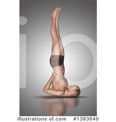 Royalty-Free (RF) Yoga Clipart Illustration by KJ Pargeter - Stock Sample #1383640