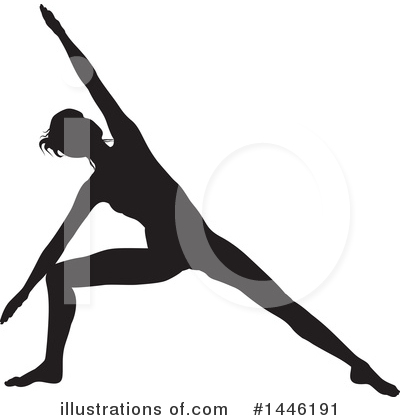 Royalty-Free (RF) Yoga Clipart Illustration by AtStockIllustration - Stock Sample #1446191