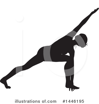 Royalty-Free (RF) Yoga Clipart Illustration by AtStockIllustration - Stock Sample #1446195