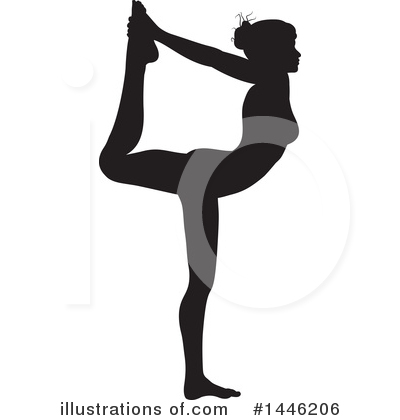 Royalty-Free (RF) Yoga Clipart Illustration by AtStockIllustration - Stock Sample #1446206