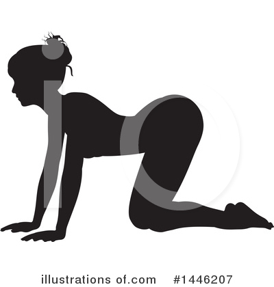 Royalty-Free (RF) Yoga Clipart Illustration by AtStockIllustration - Stock Sample #1446207