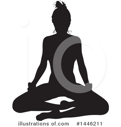 Royalty-Free (RF) Yoga Clipart Illustration by AtStockIllustration - Stock Sample #1446211