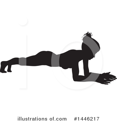 Royalty-Free (RF) Yoga Clipart Illustration by AtStockIllustration - Stock Sample #1446217