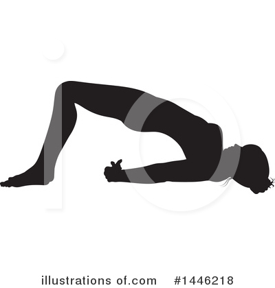 Royalty-Free (RF) Yoga Clipart Illustration by AtStockIllustration - Stock Sample #1446218