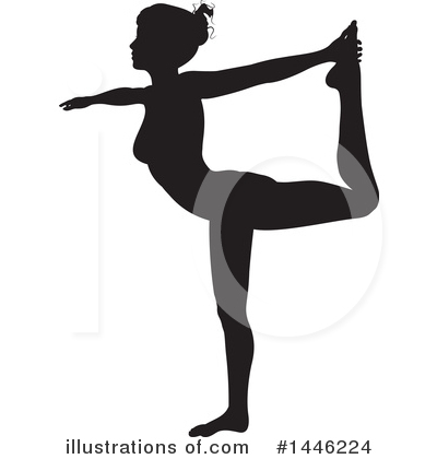 Royalty-Free (RF) Yoga Clipart Illustration by AtStockIllustration - Stock Sample #1446224