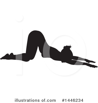 Yoga Clipart #1446234 by AtStockIllustration