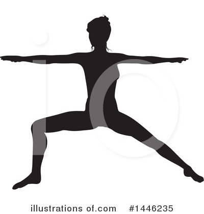 Yoga Clipart #1446235 by AtStockIllustration