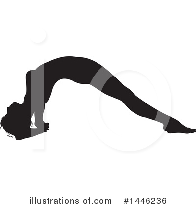 Yoga Clipart #1446236 by AtStockIllustration