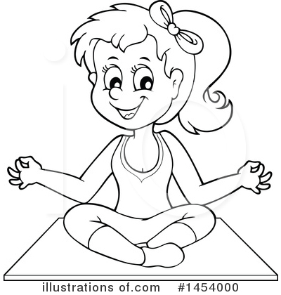 Yoga Clipart #1454000 by visekart