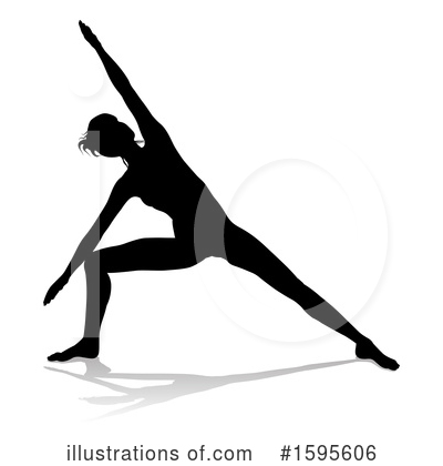Royalty-Free (RF) Yoga Clipart Illustration by AtStockIllustration - Stock Sample #1595606