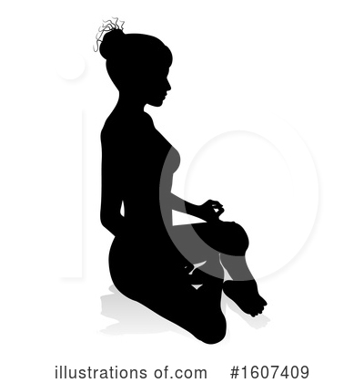 Royalty-Free (RF) Yoga Clipart Illustration by AtStockIllustration - Stock Sample #1607409