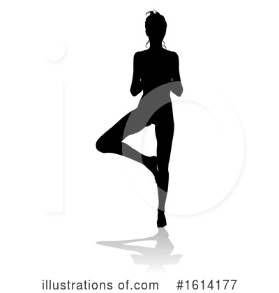 Royalty-Free (RF) Yoga Clipart Illustration by AtStockIllustration - Stock Sample #1614177