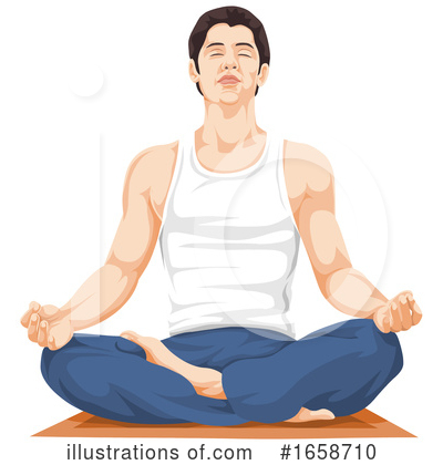 Royalty-Free (RF) Yoga Clipart Illustration by Morphart Creations - Stock Sample #1658710