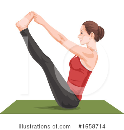 Royalty-Free (RF) Yoga Clipart Illustration by Morphart Creations - Stock Sample #1658714