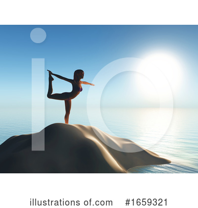 Royalty-Free (RF) Yoga Clipart Illustration by KJ Pargeter - Stock Sample #1659321