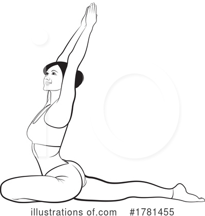 Yoga Clipart #1781455 by Lal Perera