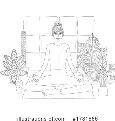 Royalty-Free (RF) Yoga Clipart Illustration by AtStockIllustration - Stock Sample #1781666
