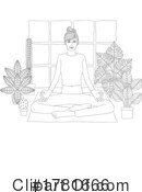 Yoga Clipart #1781666 by AtStockIllustration