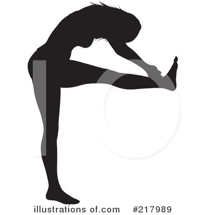 Royalty-Free (RF) Yoga Clipart Illustration by KJ Pargeter - Stock Sample #217989