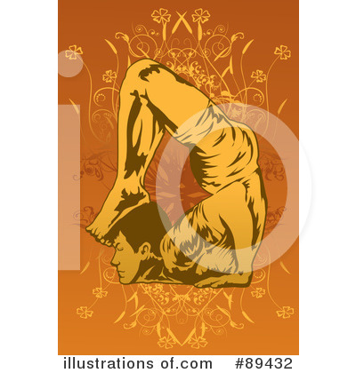 Royalty-Free (RF) Yoga Clipart Illustration by mayawizard101 - Stock Sample #89432