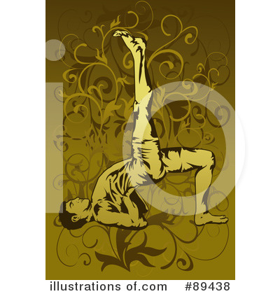 Royalty-Free (RF) Yoga Clipart Illustration by mayawizard101 - Stock Sample #89438