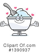 Yogurt Mascot Clipart #1390937 by Cory Thoman
