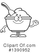 Yogurt Mascot Clipart #1390952 by Cory Thoman