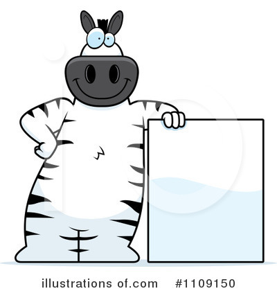 Zebra Clipart #1109150 by Cory Thoman