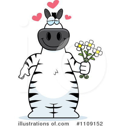 Royalty-Free (RF) Zebra Clipart Illustration by Cory Thoman - Stock Sample #1109152
