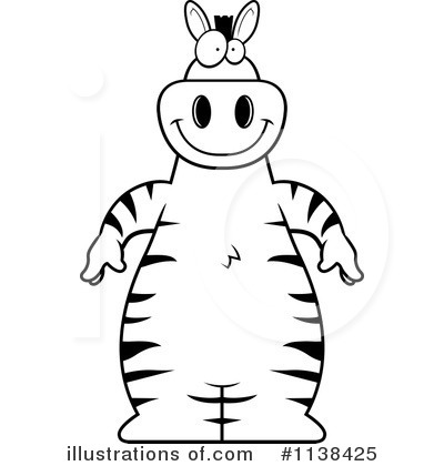 Royalty-Free (RF) Zebra Clipart Illustration by Cory Thoman - Stock Sample #1138425