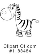 Zebra Clipart #1188484 by Hit Toon