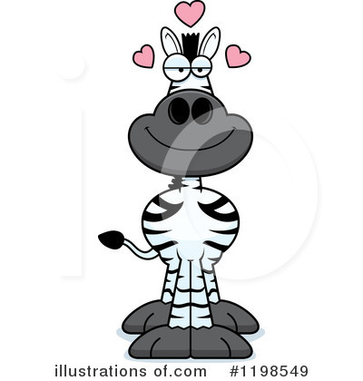 Royalty-Free (RF) Zebra Clipart Illustration by Cory Thoman - Stock Sample #1198549