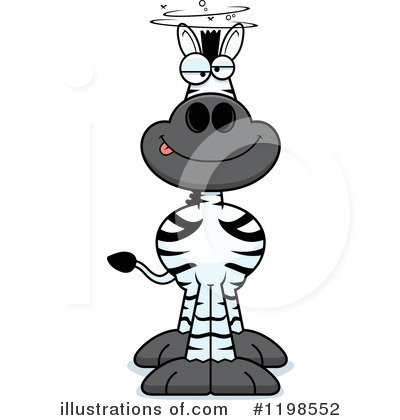 Royalty-Free (RF) Zebra Clipart Illustration by Cory Thoman - Stock Sample #1198552