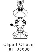 Zebra Clipart #1198638 by Cory Thoman