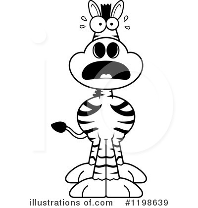 Royalty-Free (RF) Zebra Clipart Illustration by Cory Thoman - Stock Sample #1198639