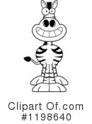 Zebra Clipart #1198640 by Cory Thoman