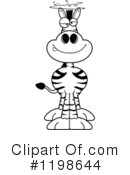 Zebra Clipart #1198644 by Cory Thoman
