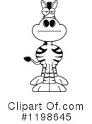 Zebra Clipart #1198645 by Cory Thoman