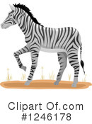 Zebra Clipart #1246178 by BNP Design Studio