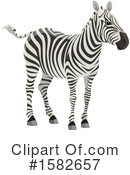 Zebra Clipart #1582657 by Vector Tradition SM