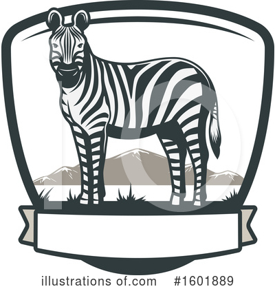 Royalty-Free (RF) Zebra Clipart Illustration by Vector Tradition SM - Stock Sample #1601889