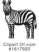 Zebra Clipart #1617920 by Vector Tradition SM