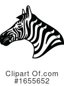 Zebra Clipart #1655652 by Vector Tradition SM