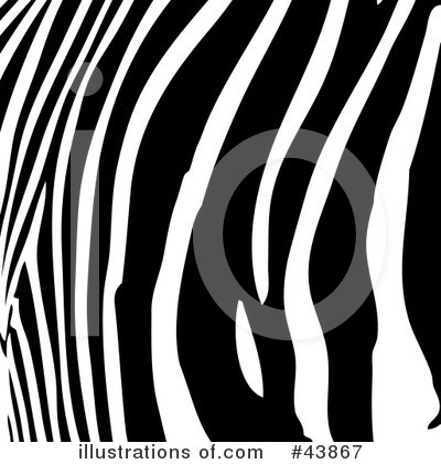 Royalty-Free (RF) Zebra Clipart Illustration by Arena Creative - Stock Sample #43867