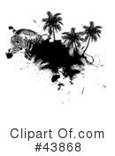 Zebra Clipart #43868 by Arena Creative