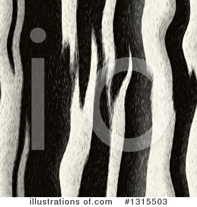 Royalty-Free (RF) Zebra Print Clipart Illustration by Arena Creative - Stock Sample #1315503