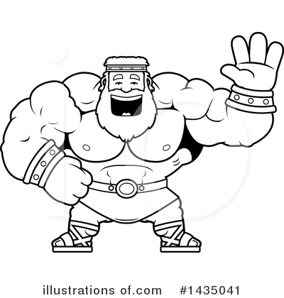 Royalty-Free (RF) Zeus Clipart Illustration by Cory Thoman - Stock Sample #1435041